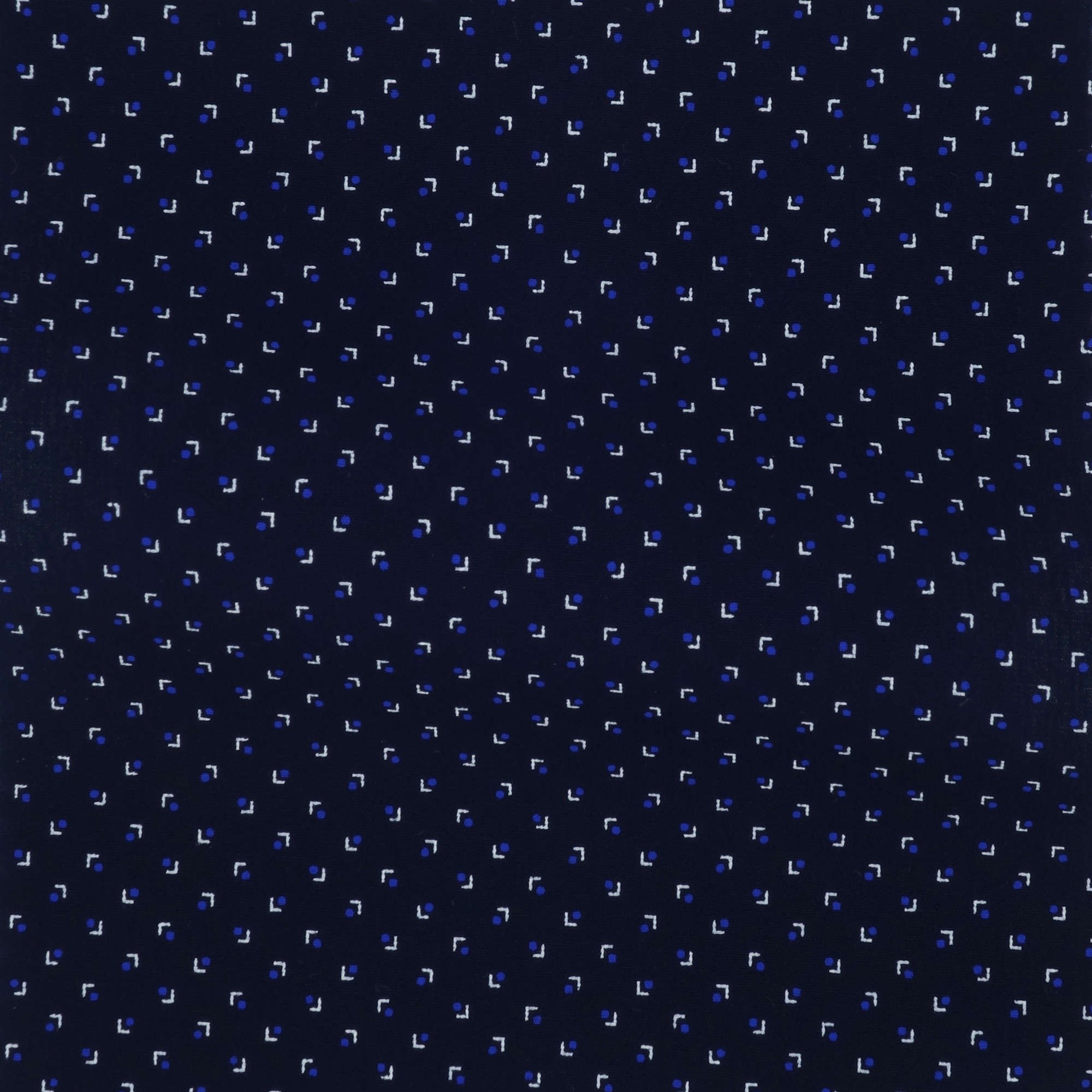 Poplin Pattern Blue