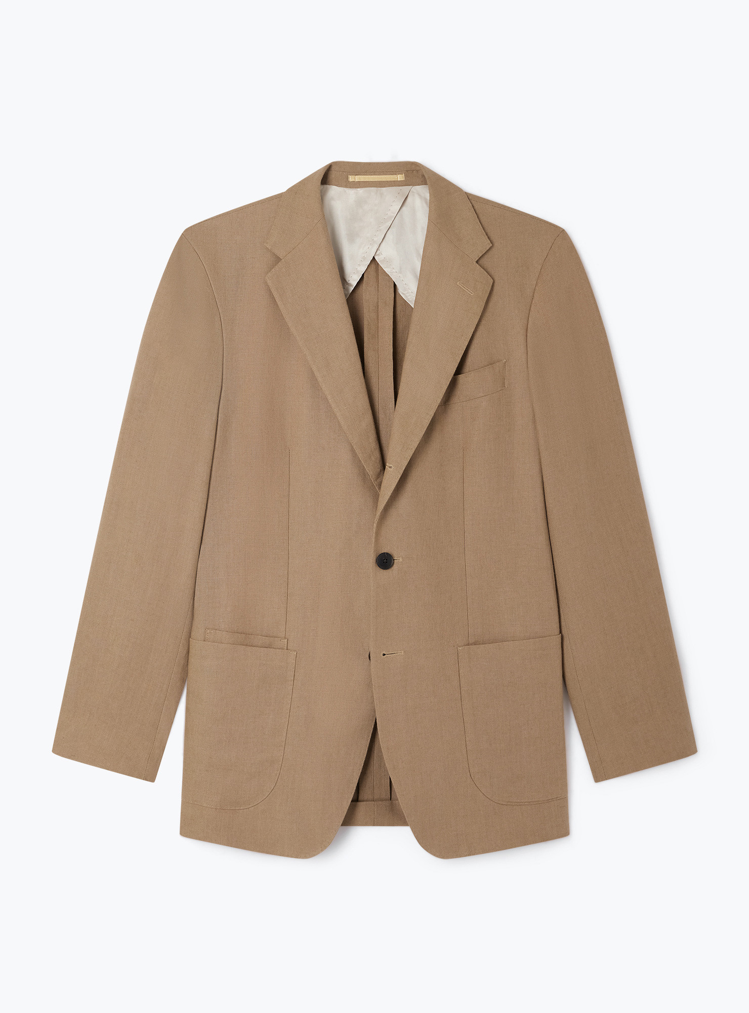 Taupe Linen Suit COLINS002PE24 | Swann
