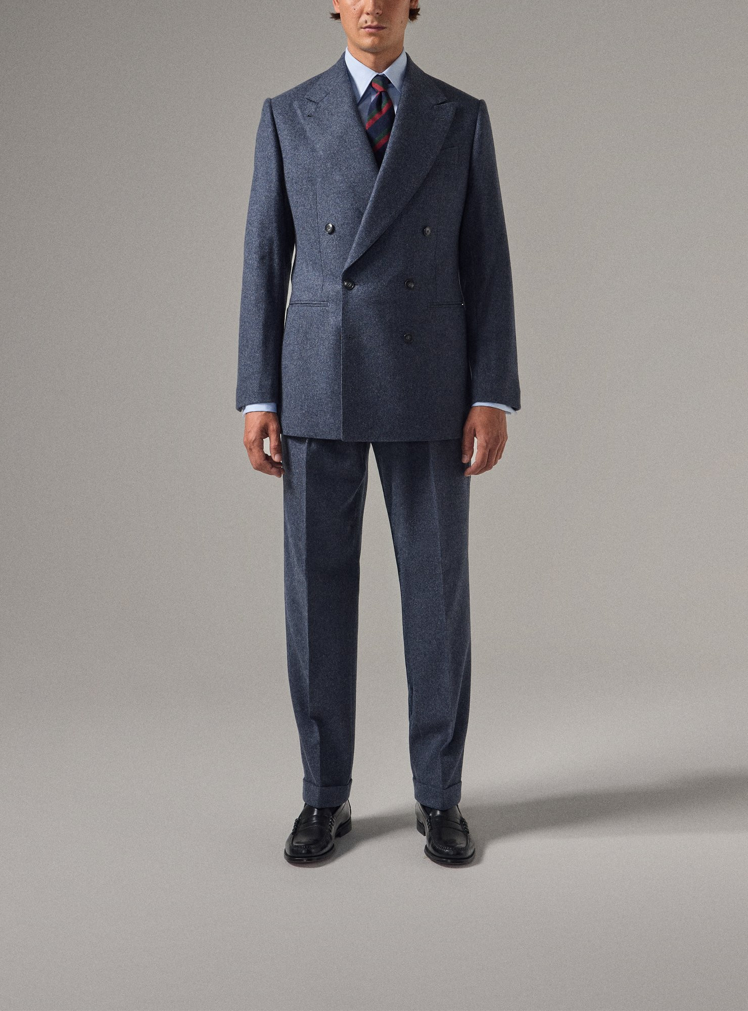 Blue-Grey Flannel Suit