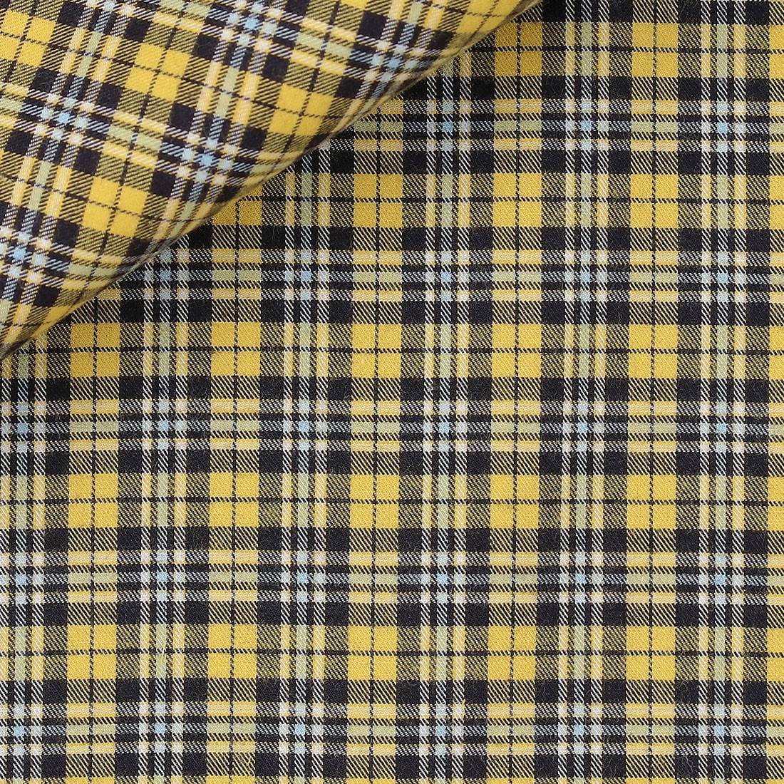 Flannel Check Pattern Yellow