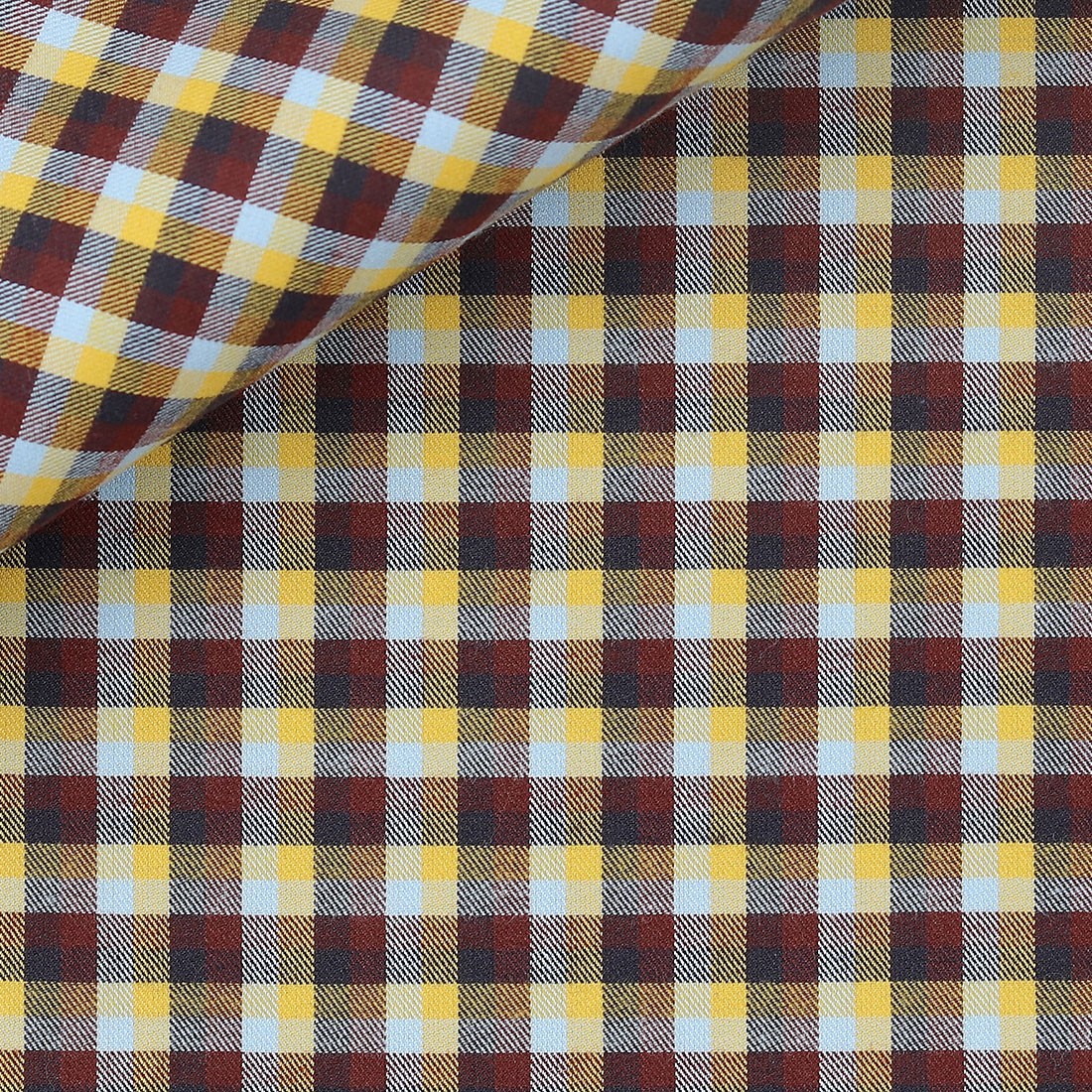 Flannel Check Pattern Yellow