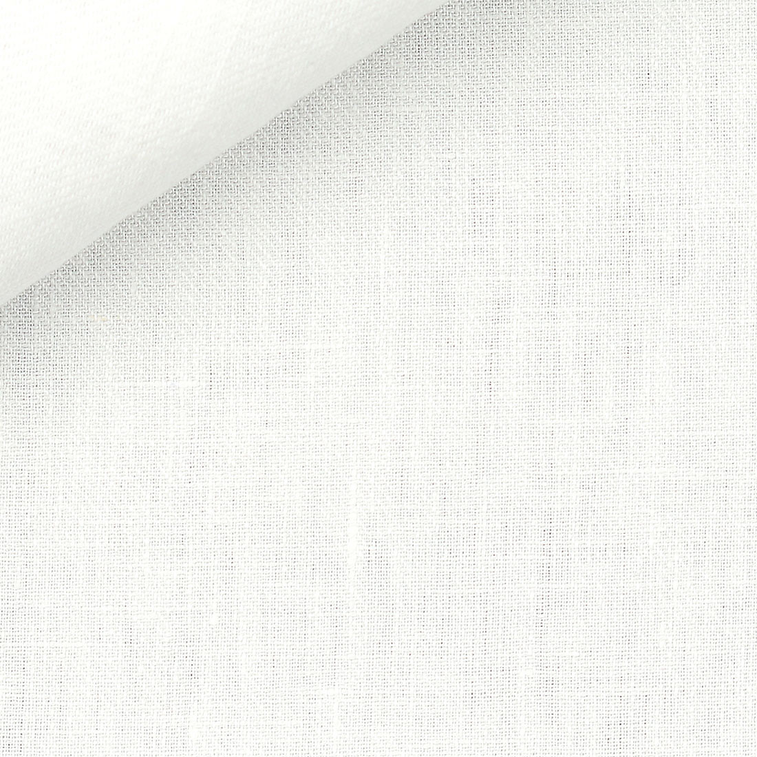 Twill Plain White