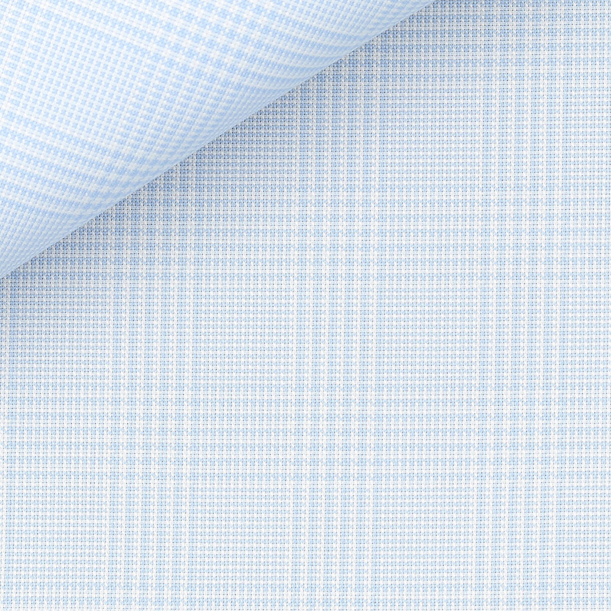 Oxford Check Pattern Blue