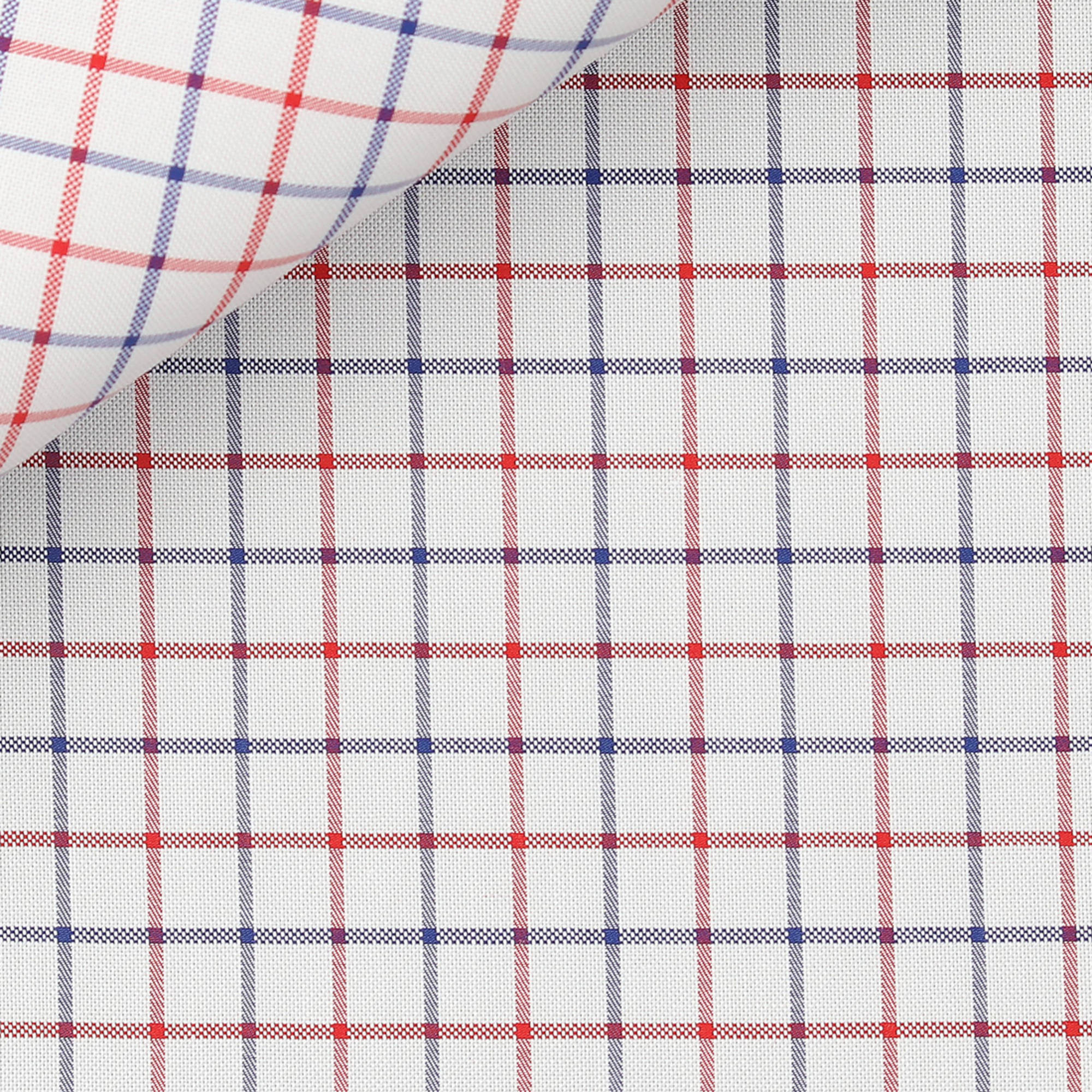 Bouclé Check Pattern Pink