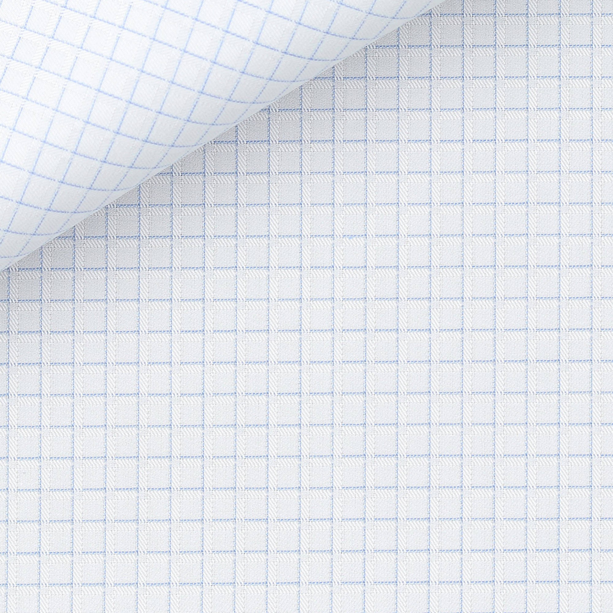 Twill Check Pattern Blue