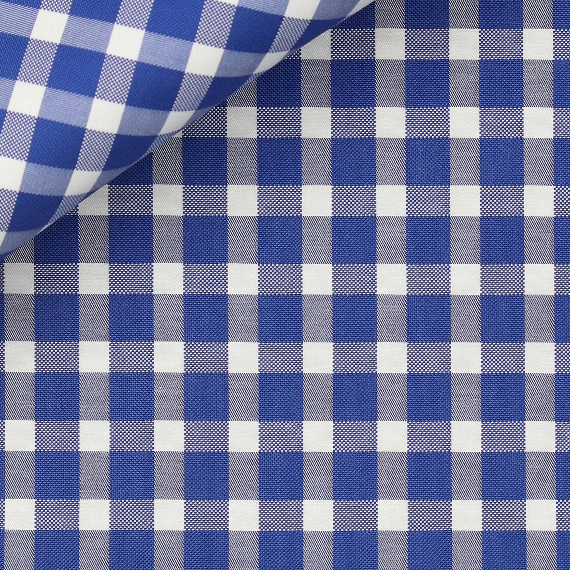 Oxford Check Pattern Blue