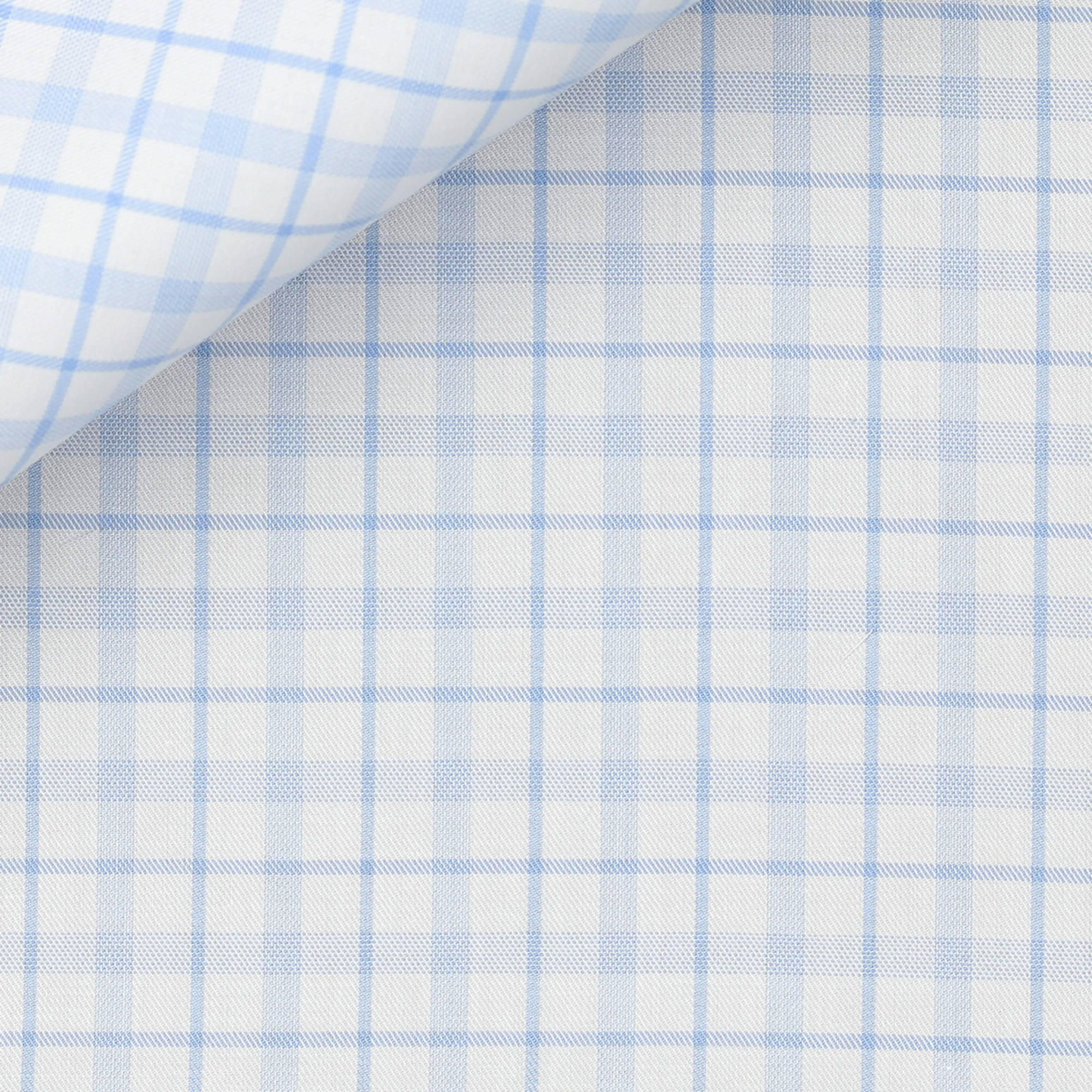 Twill Check Pattern Blue