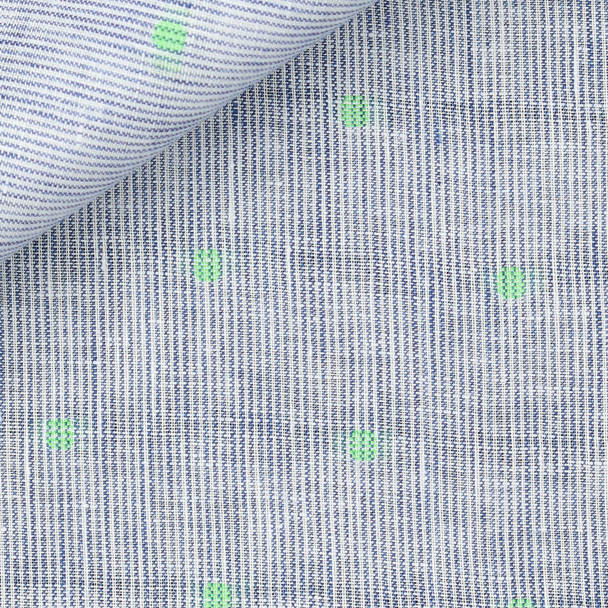 Linen Stripes Blue