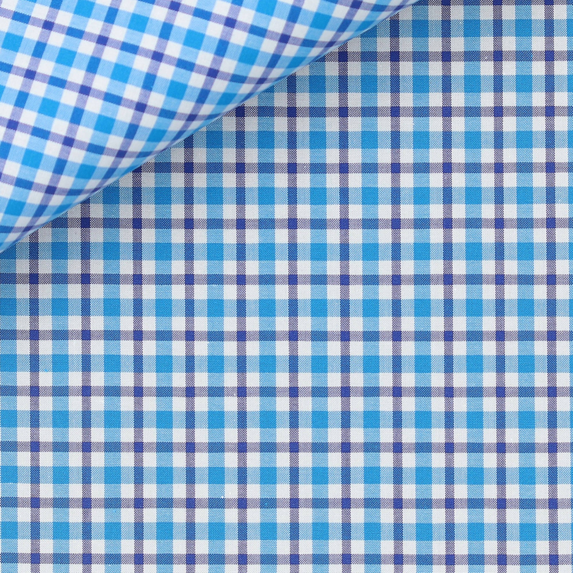 Zephir Check Pattern Blue