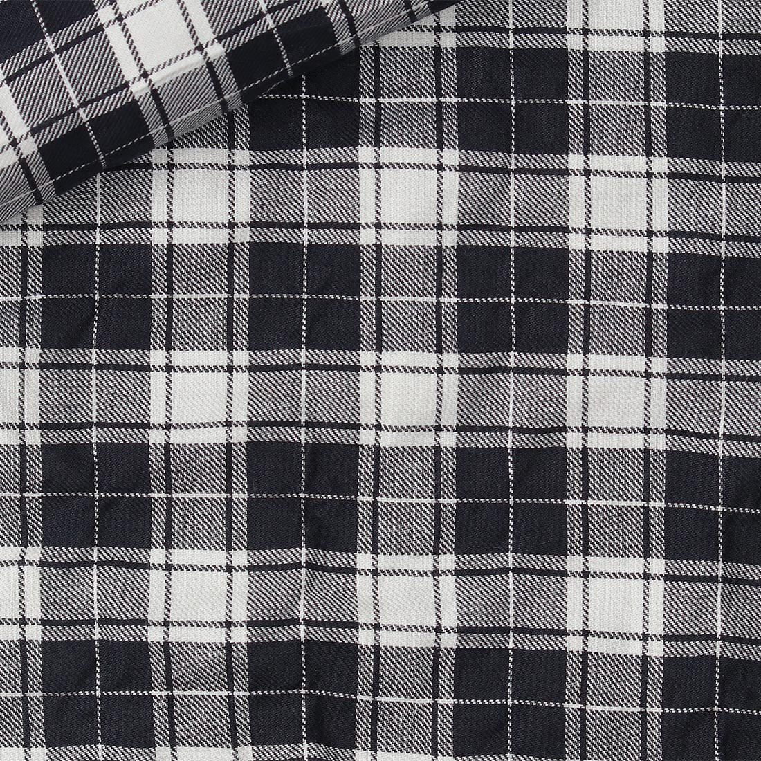 Twill Check Pattern Grey