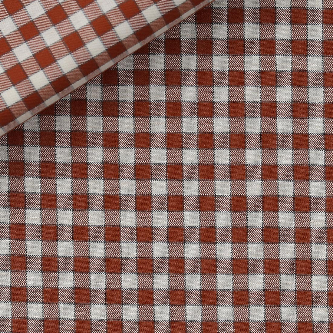 Twill Check Pattern Brown