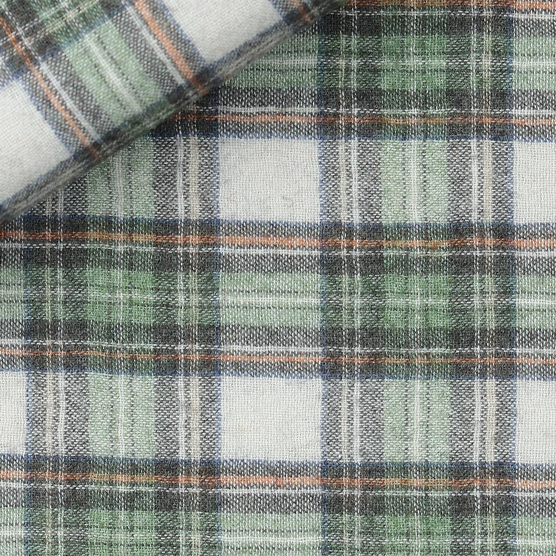 Check Pattern Green Check Pattern Wool and Cashmere