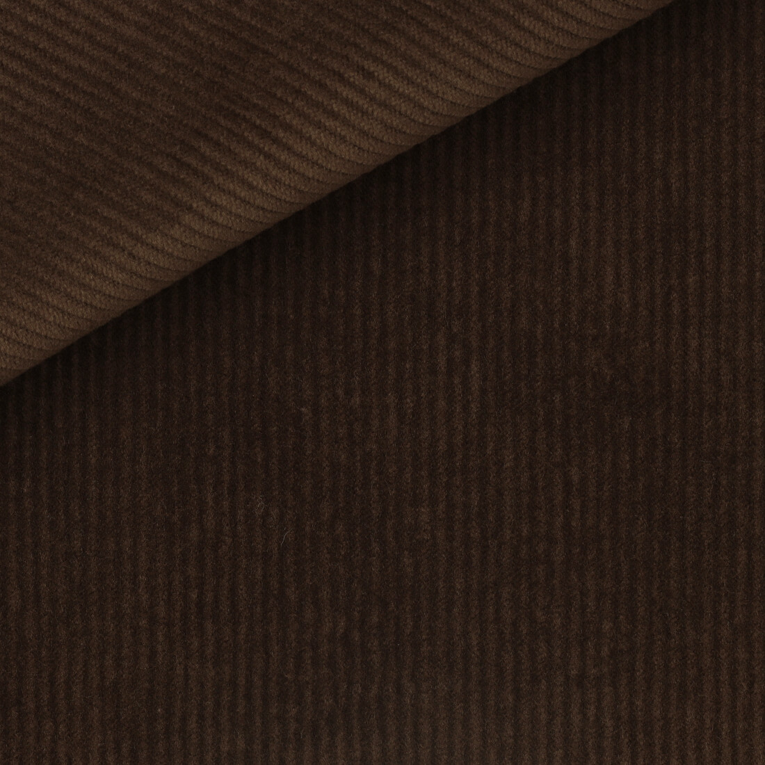 Corduroy Plain Brown