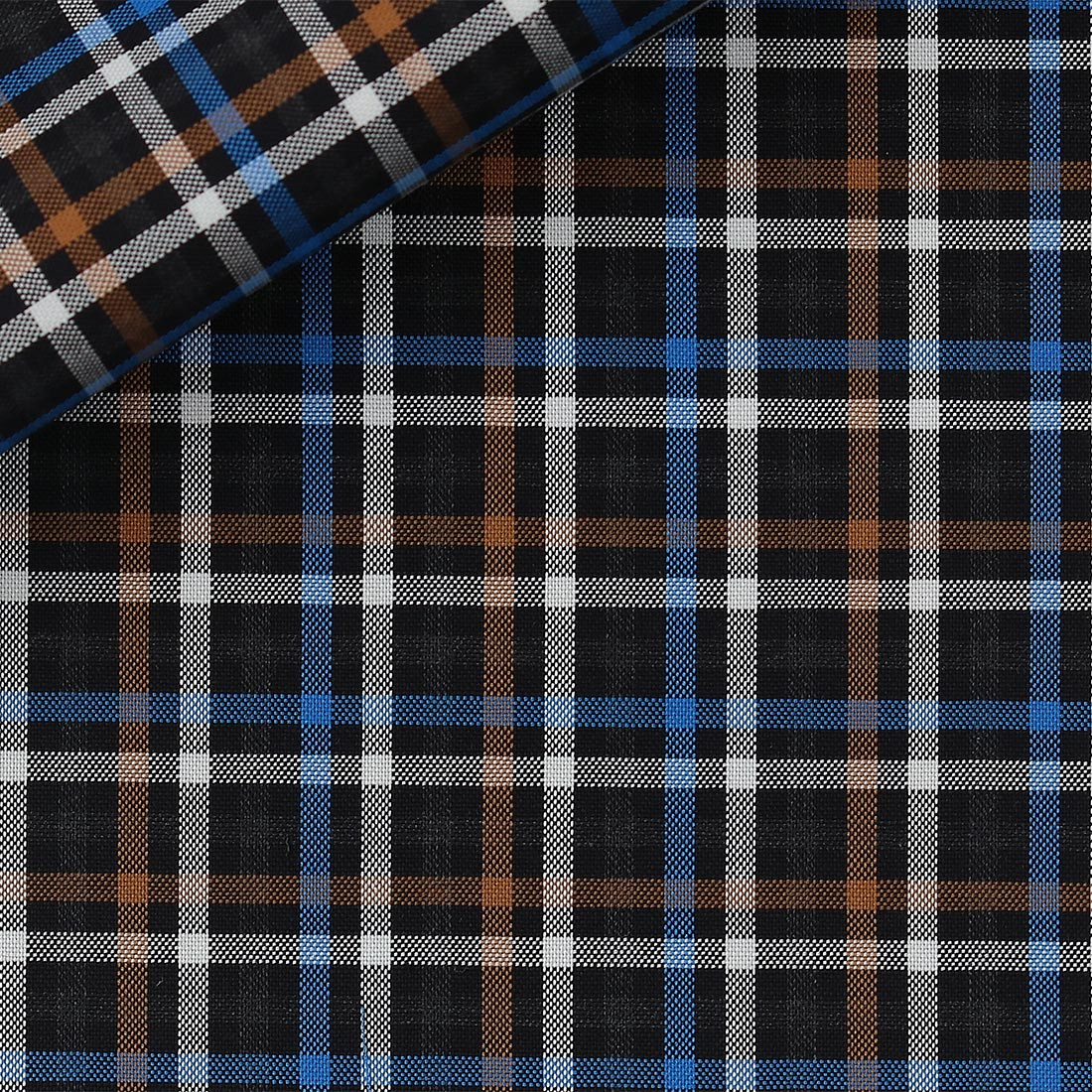 Oxford Check Pattern Blue