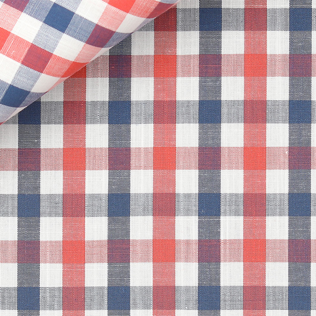 Chambray Check Pattern Pink