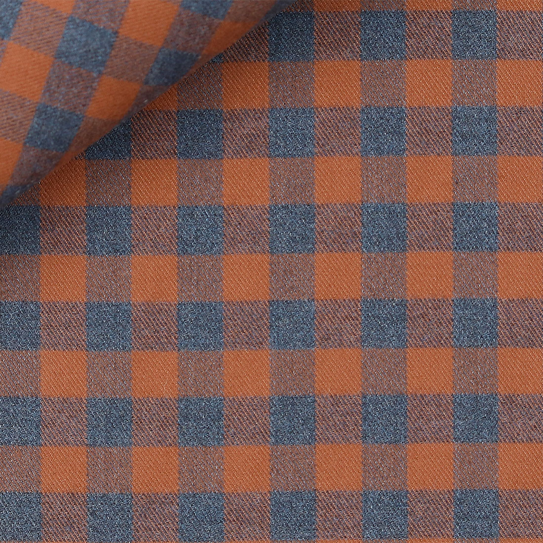 Twill Check Pattern Brown