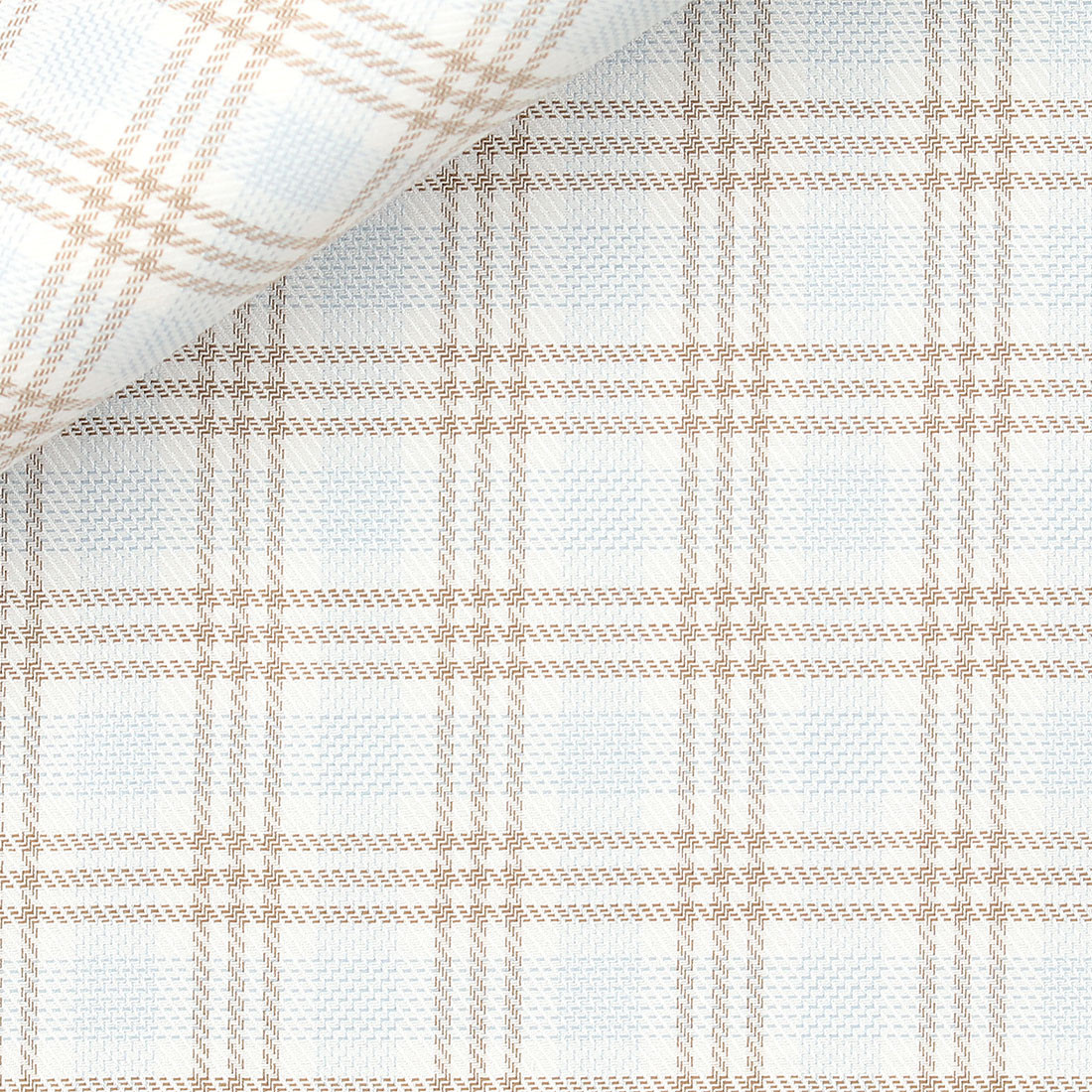 Twill Check Pattern Brown