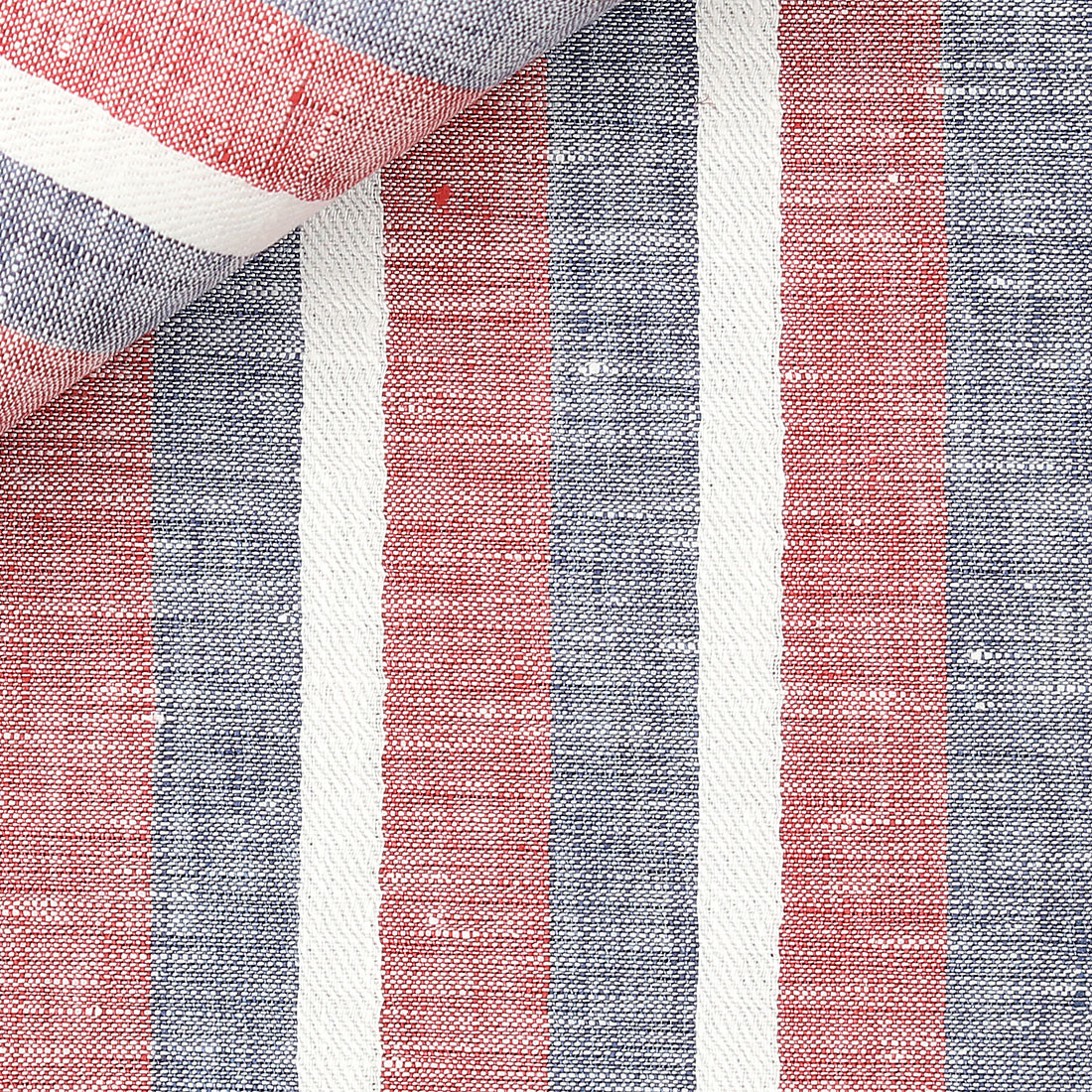 Linen Stripes Pink