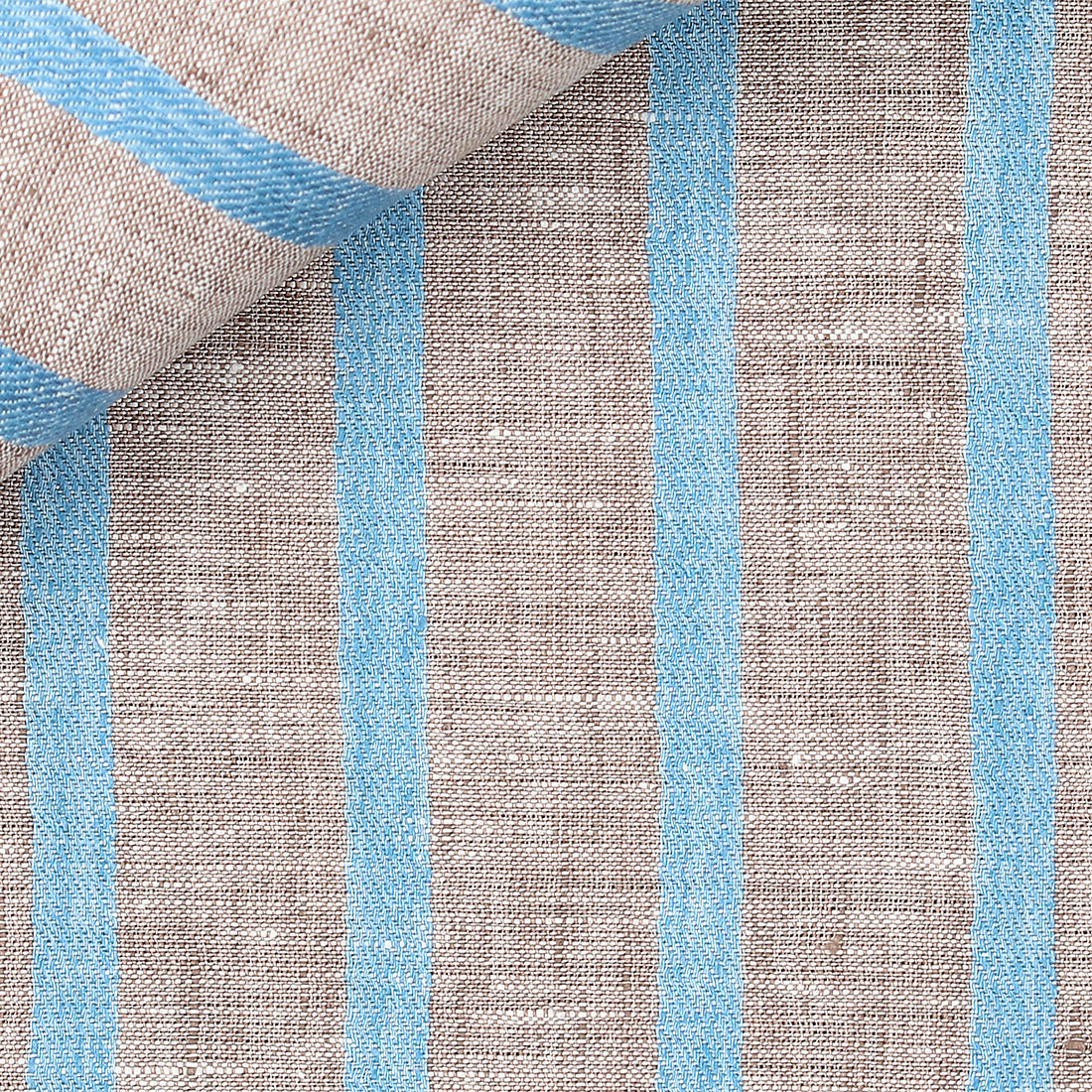 Linen Stripes Blue
