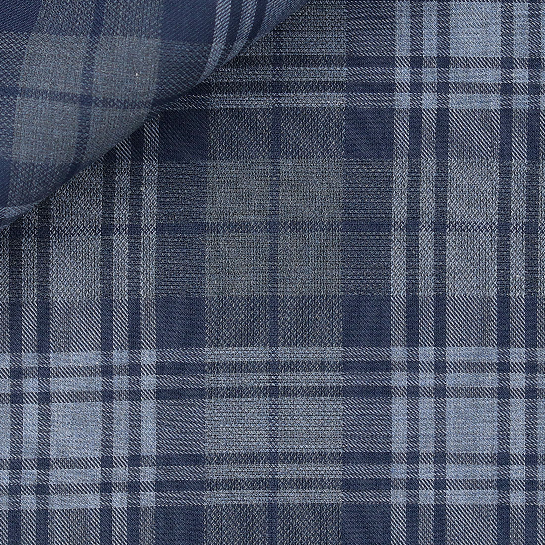 armaturati Check Pattern Blue