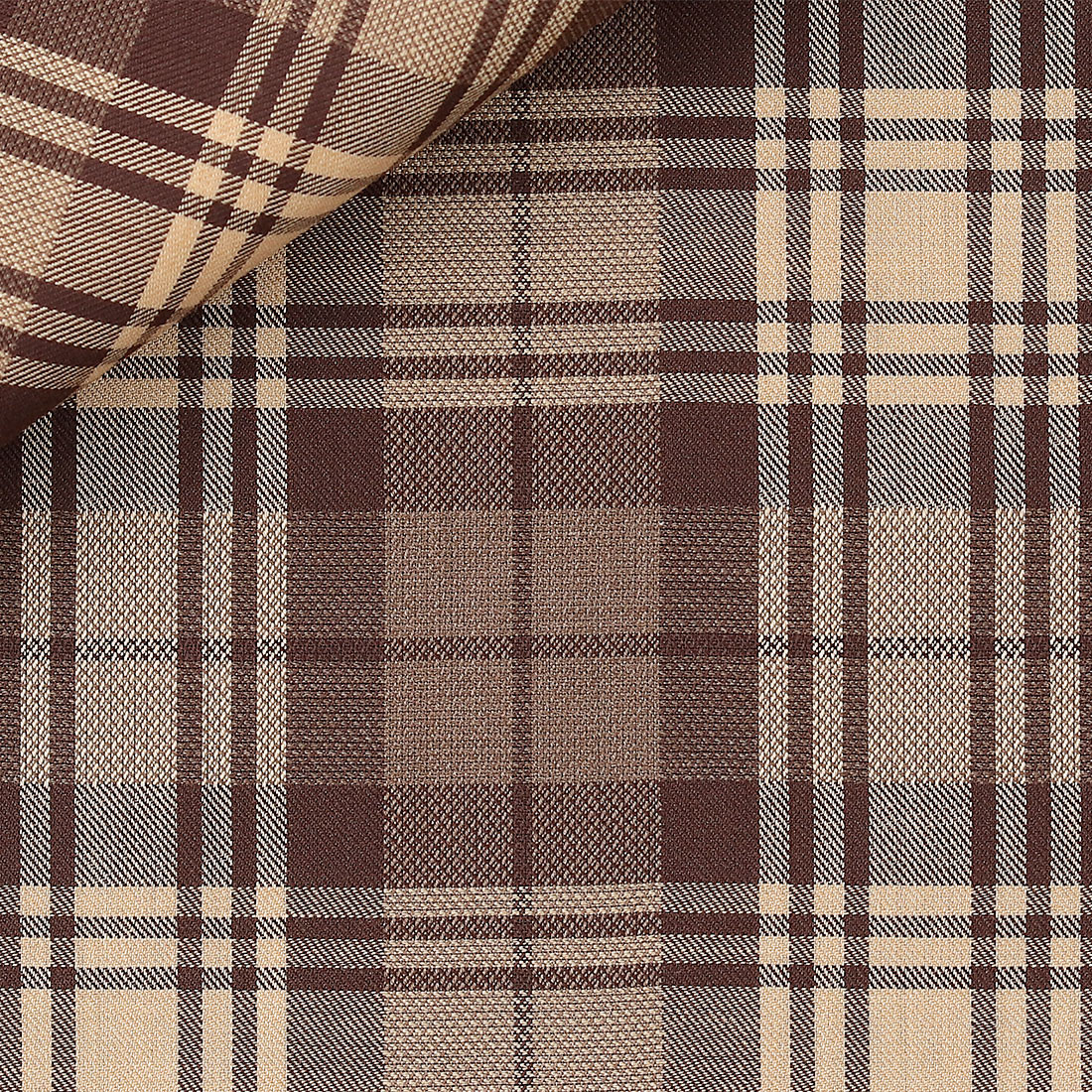 armaturati Check Pattern Brown