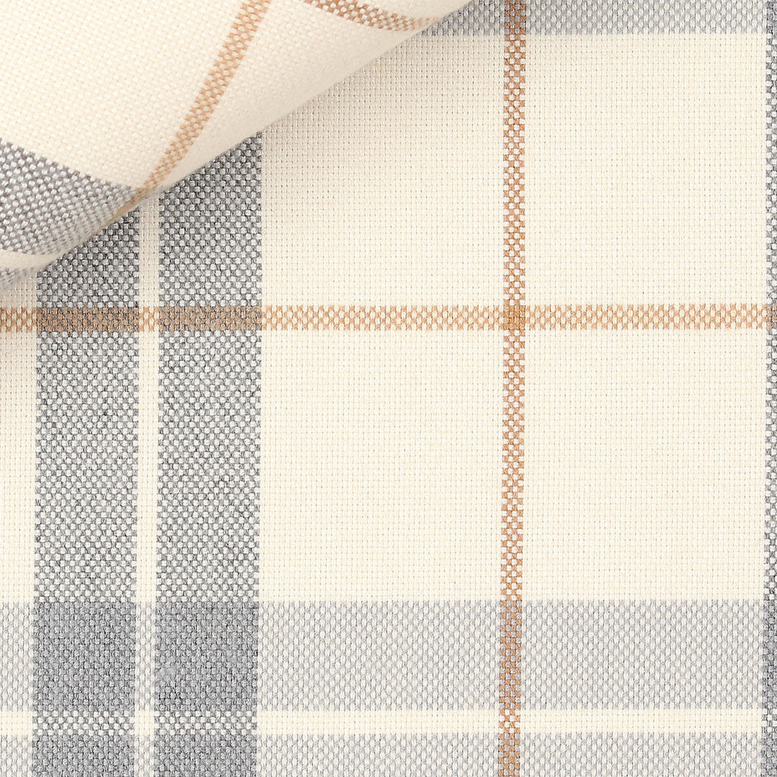 Panama Check Pattern Brown