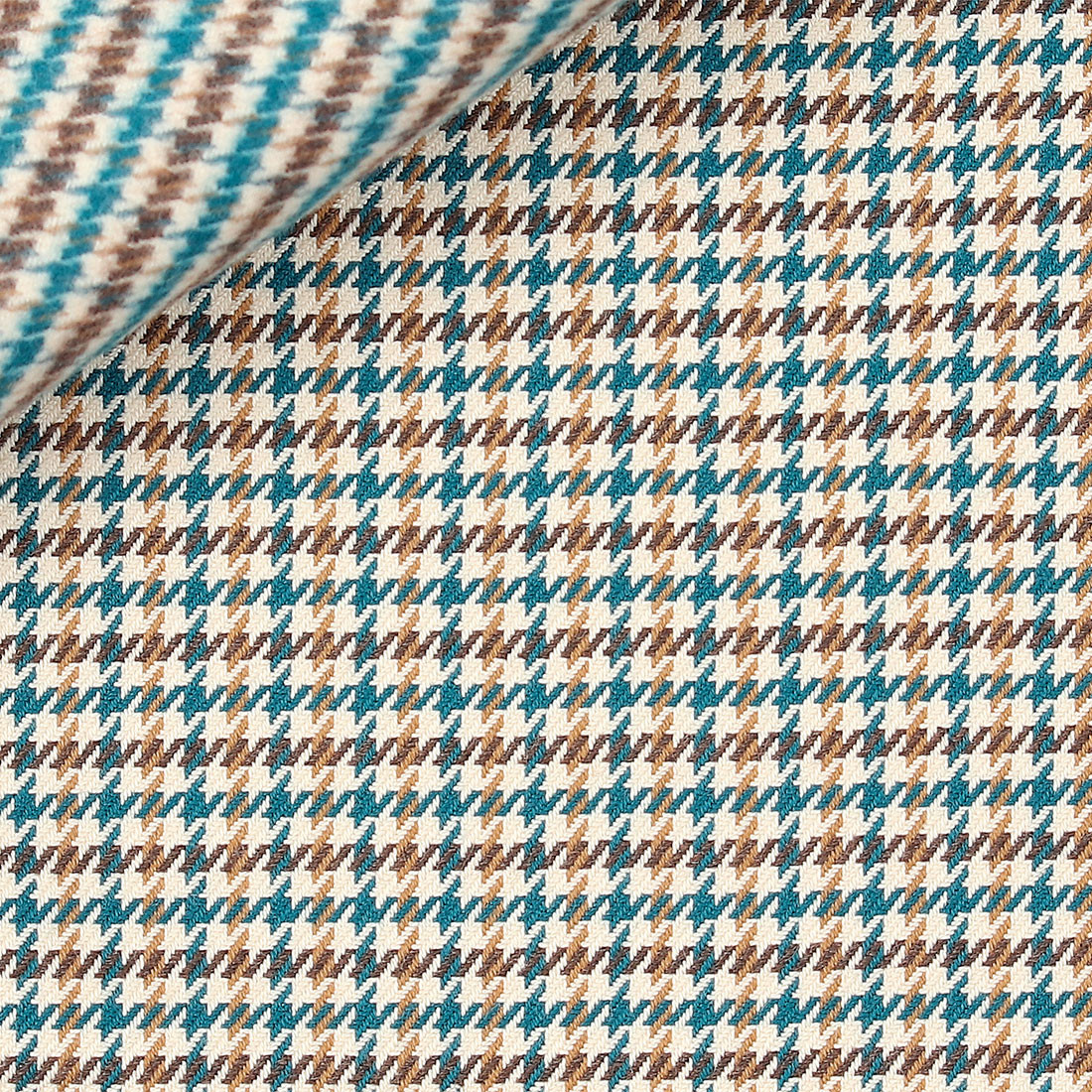 Twill Check Pattern Brown