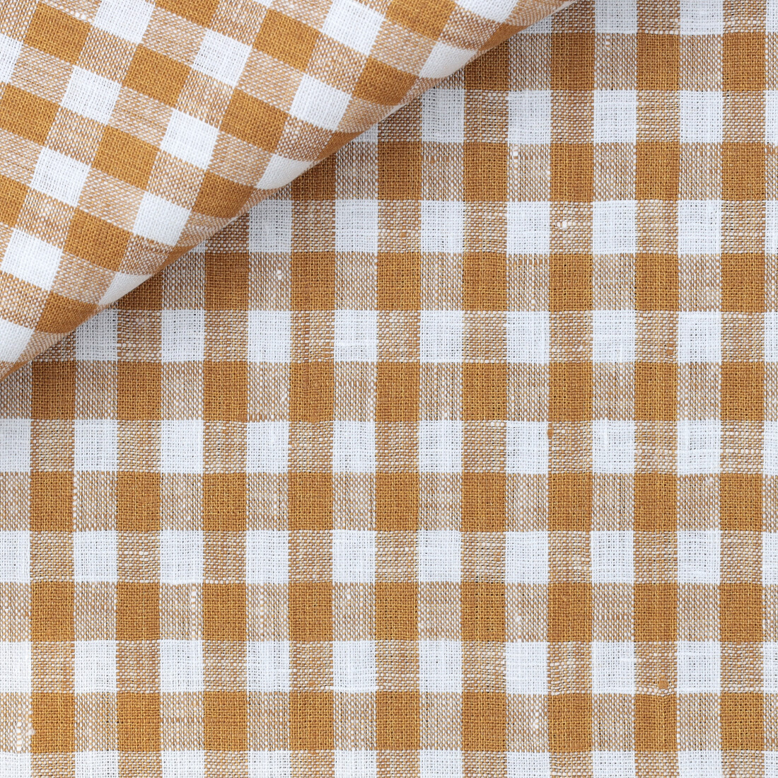 tela Check Pattern Brown