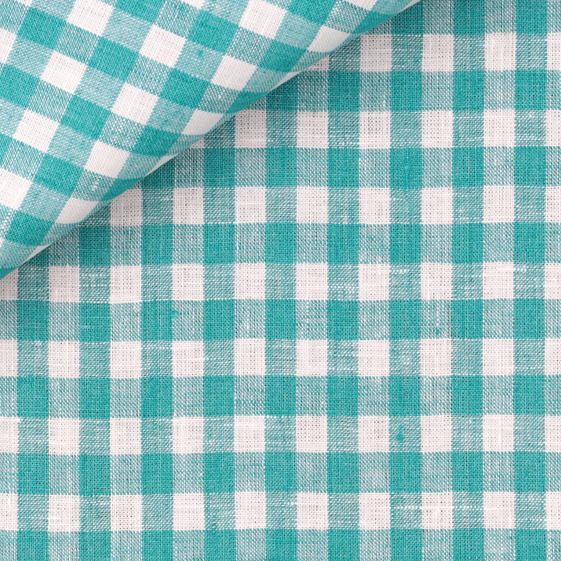 tela Check Pattern Green