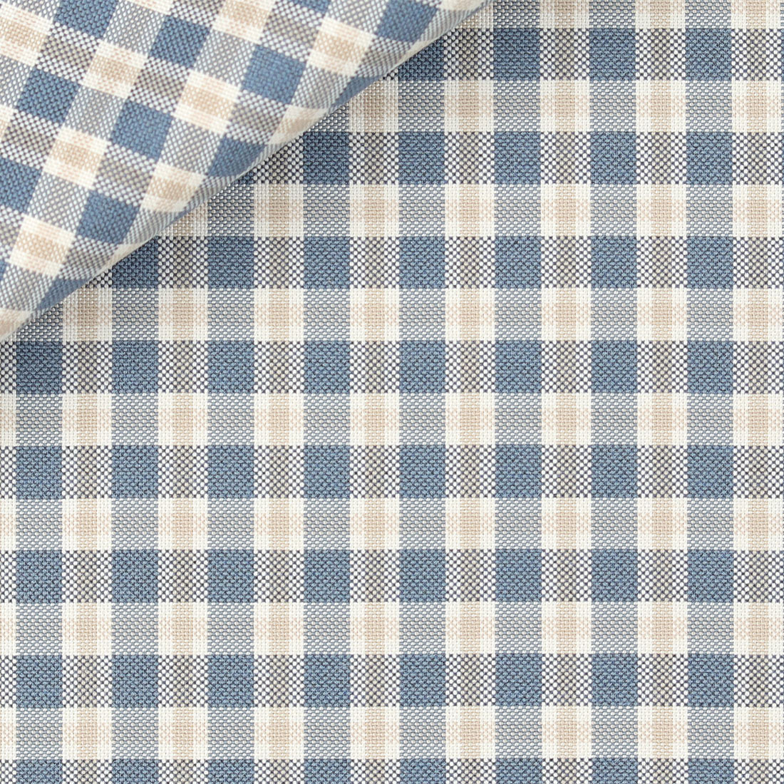 Oxford Check Pattern Blue