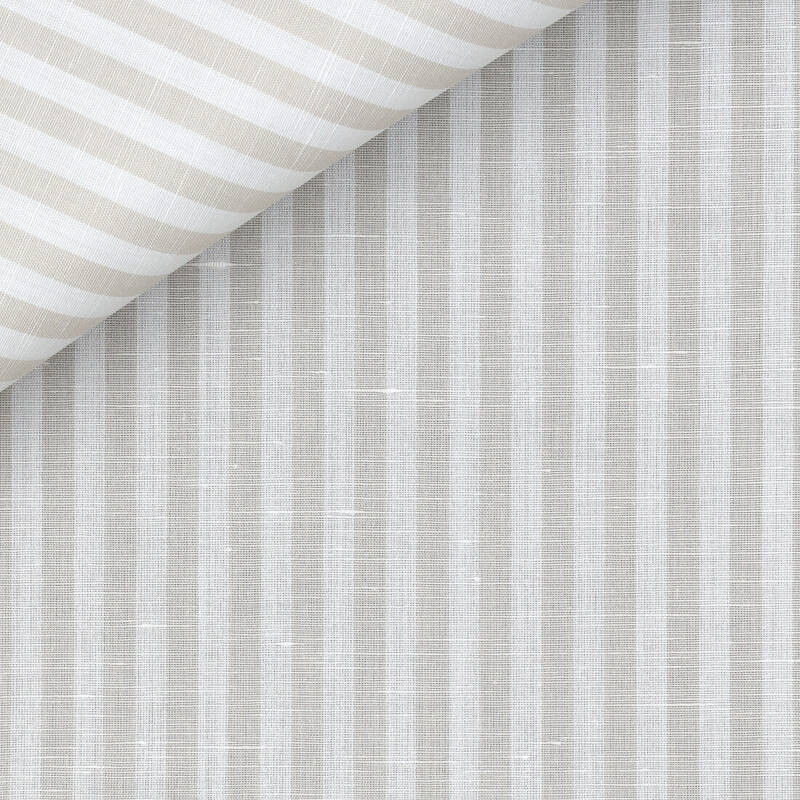 Linen Stripes Beige