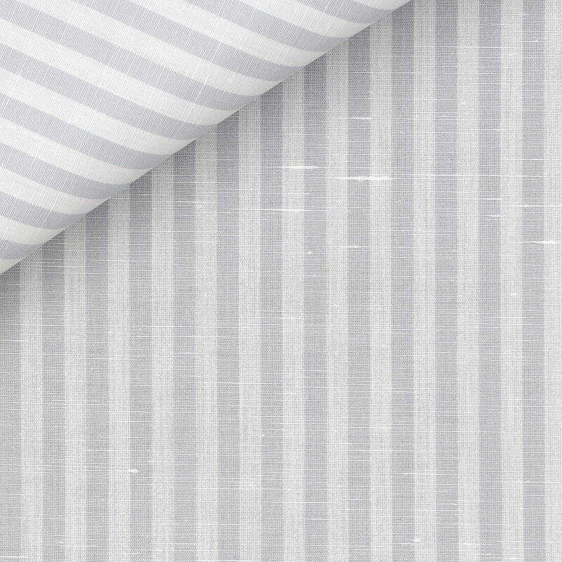 Linen Stripes Grey