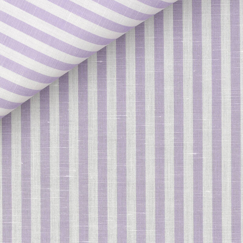 Linen Stripes Purple