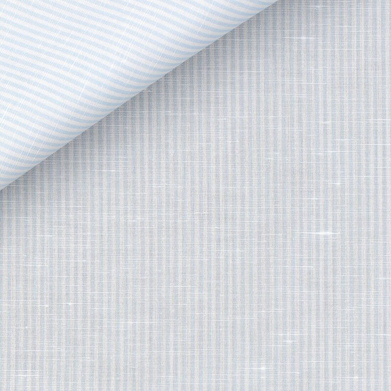 Linen Stripes Blue