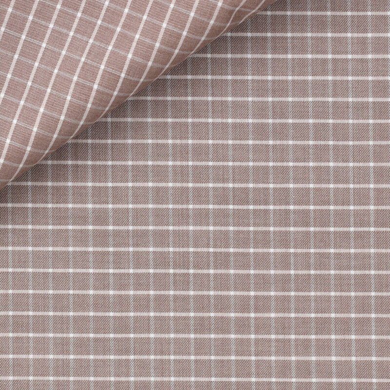 Flannel Check Pattern Beige