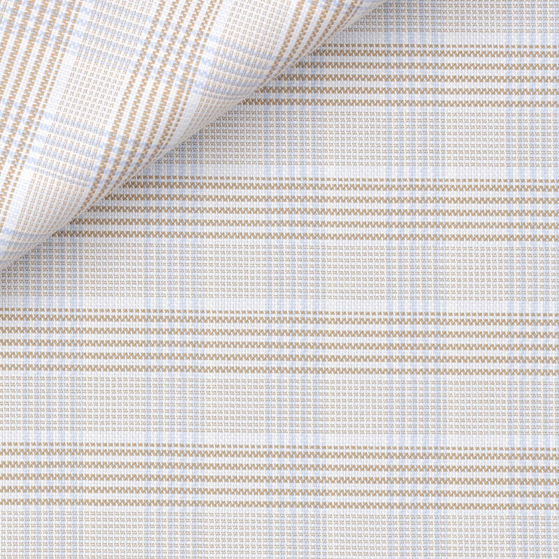 Oxford Check Pattern Blue