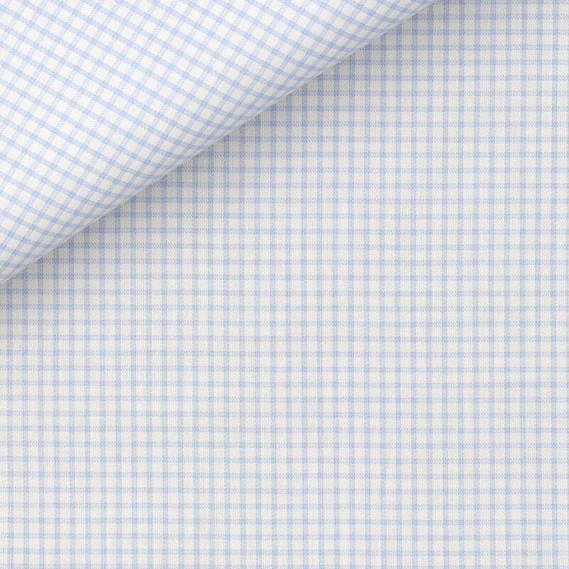 Twill Check Pattern Blue