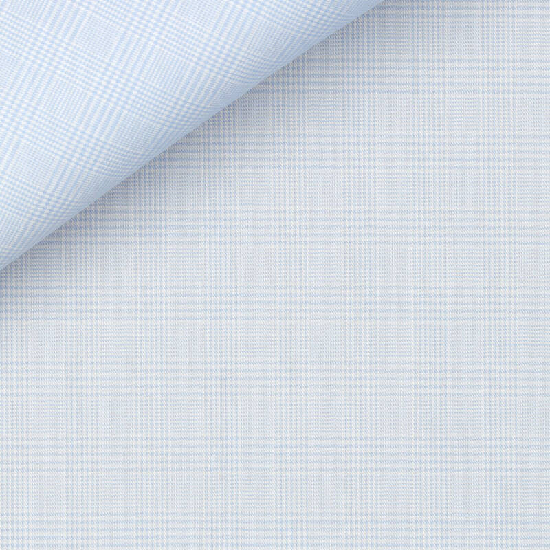 Twill Check Pattern Blue