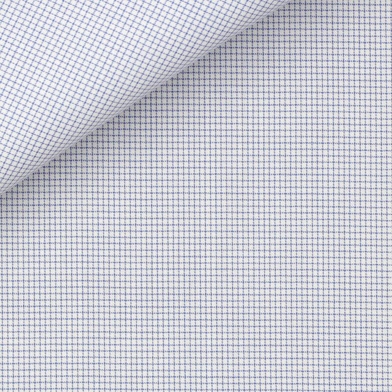 Twill Check Pattern Blue