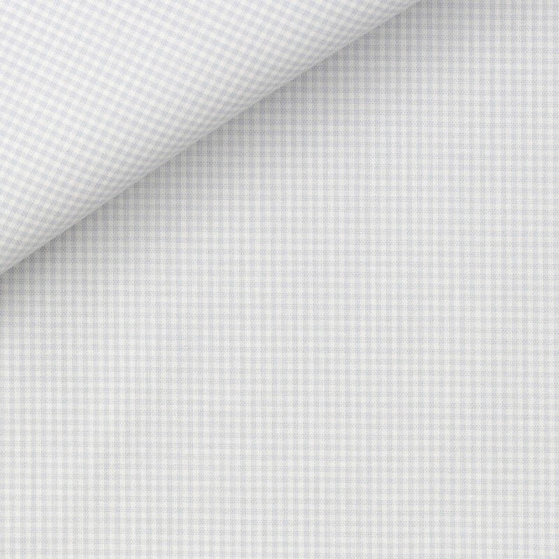 Twill Check Pattern Grey