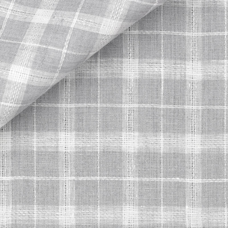 Mixed Check Pattern Grey
