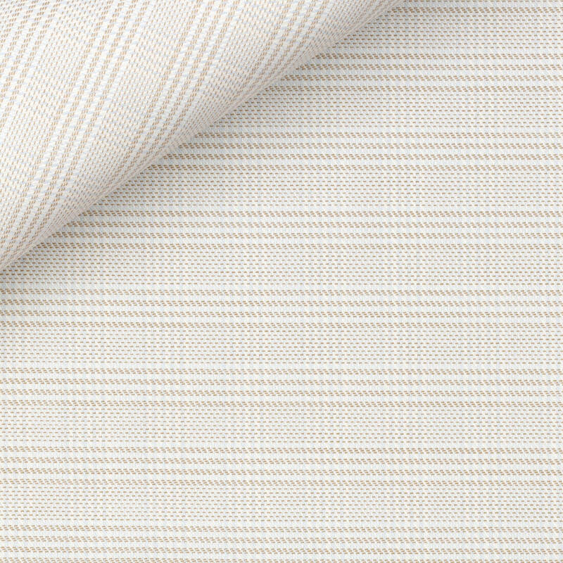 Twill Check Pattern Beige Blue