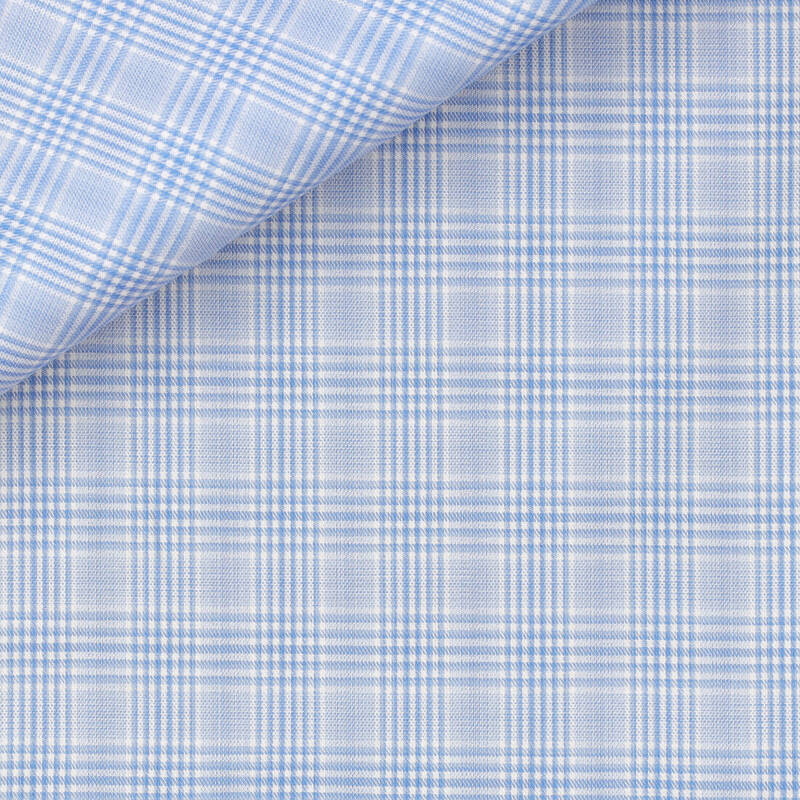 Twill Check Pattern Blue