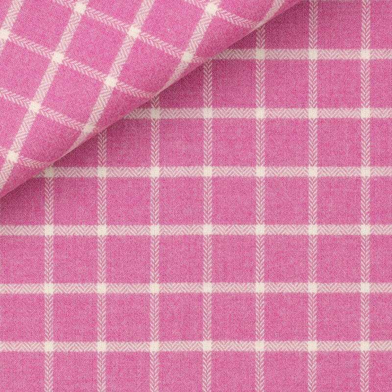 Twill Check Pattern Pink