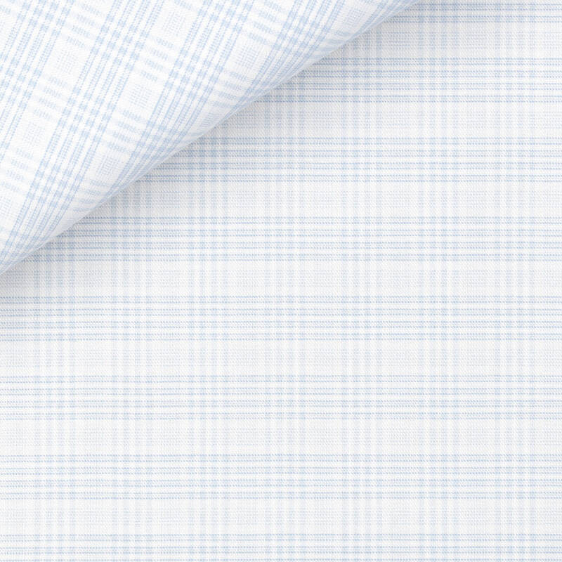 Mixed Check Pattern Blue