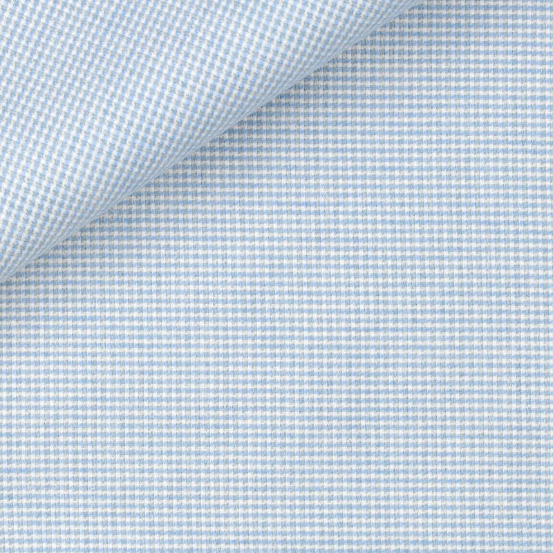 Oxford Check Pattern Blue
