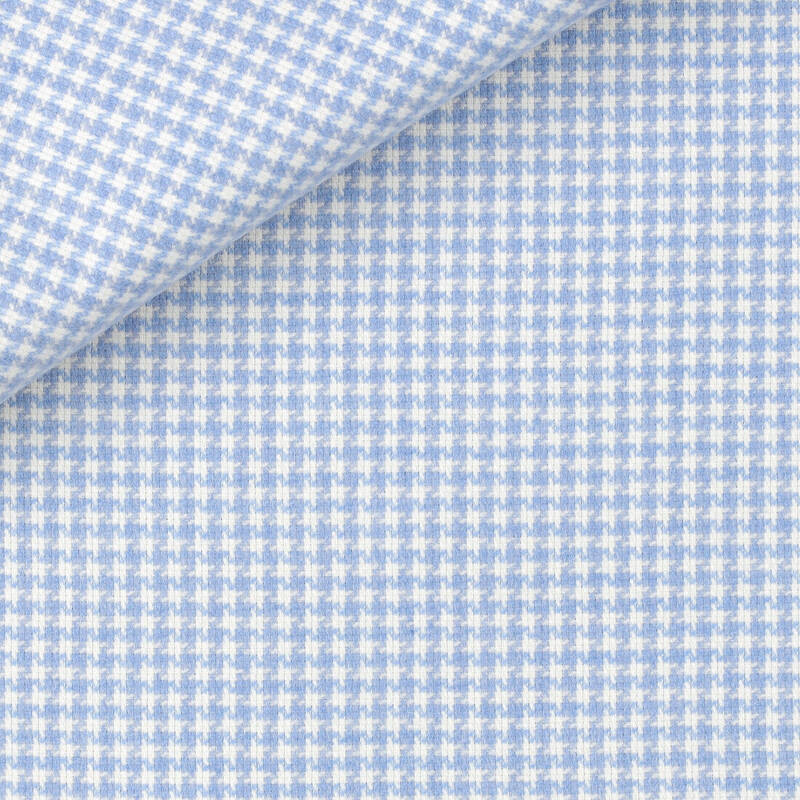 Oxford Check Pattern Blue
