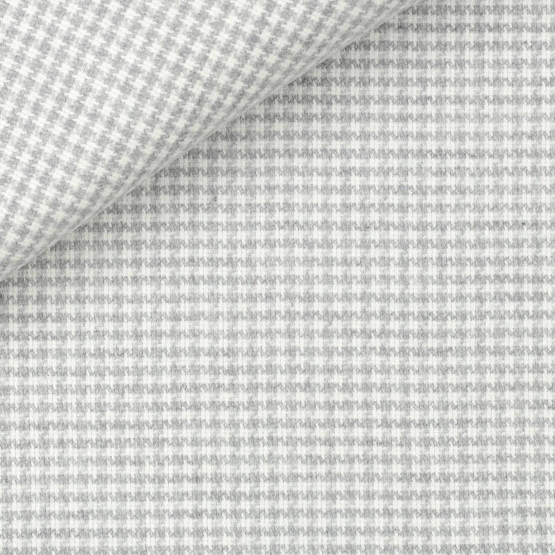 Oxford Check Pattern Grey Beige