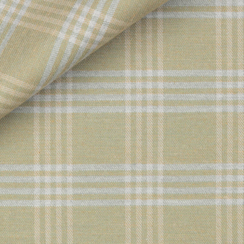 Twill Check Pattern Green