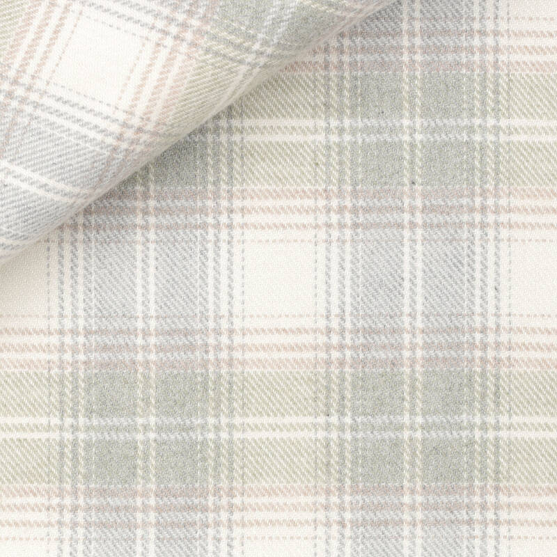 Twill Check Pattern Grey Beige